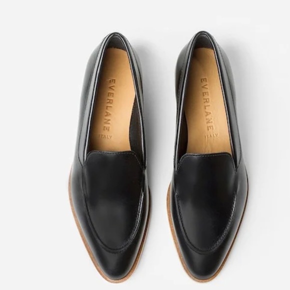 Everlane Shoes - • Everlane • Women’s The Modern Loafer Leather Almond Toe Black 8.5